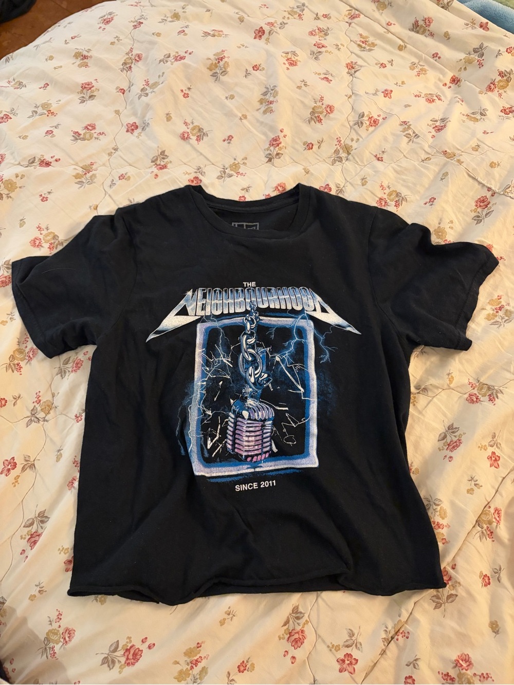 The Neighborhood Black Graphic Band Tee